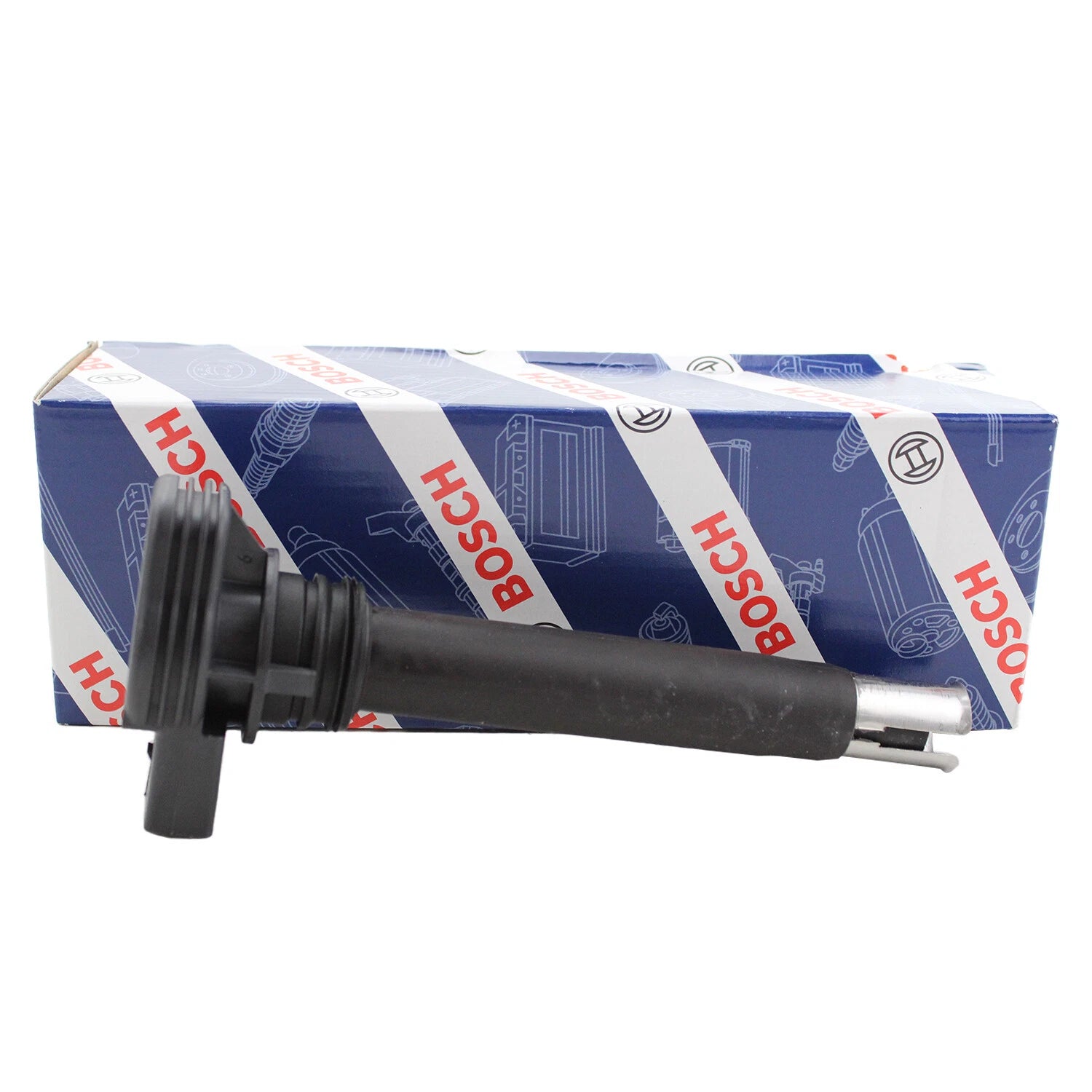 Ignition Coil with Spark Plug Connector for Audi A3 VW CC (Bosch 0221604115)