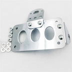 Side Mount License Plate Bracket for Harley Metric Bikes (Chopper, Chrome)