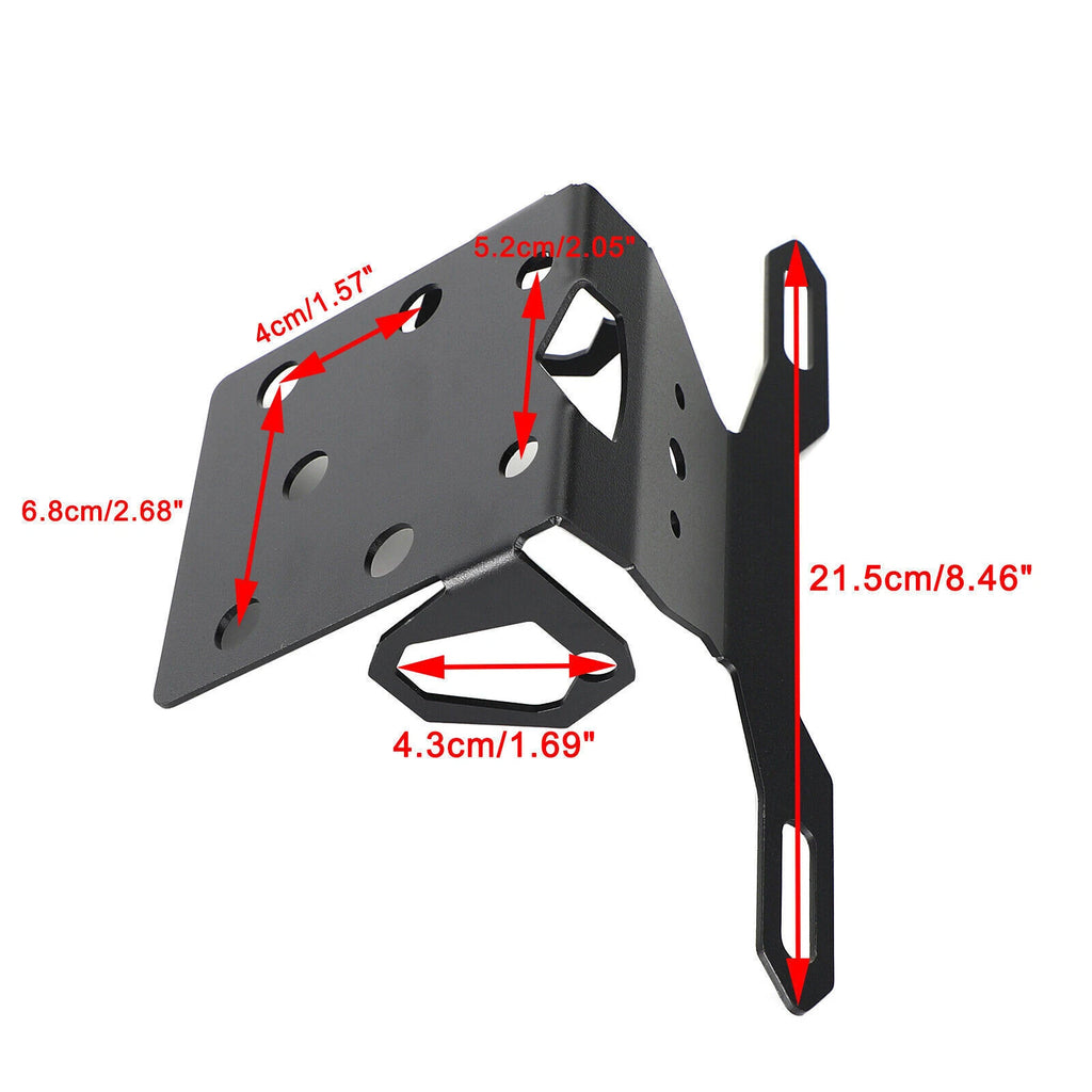 License Plate Holder Frame Bracket for Suzuki Gixxer SF250 (2019–2020) T9