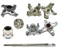 Lonestar LSR Axcalibar Axle + Front Rear Sprocket Brake Hubs for YFZ450R (2009–2023)
