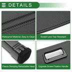 Retractable Cargo Cover for Mercedes-Benz GLS (2022–2025) Black Carbon Fiber