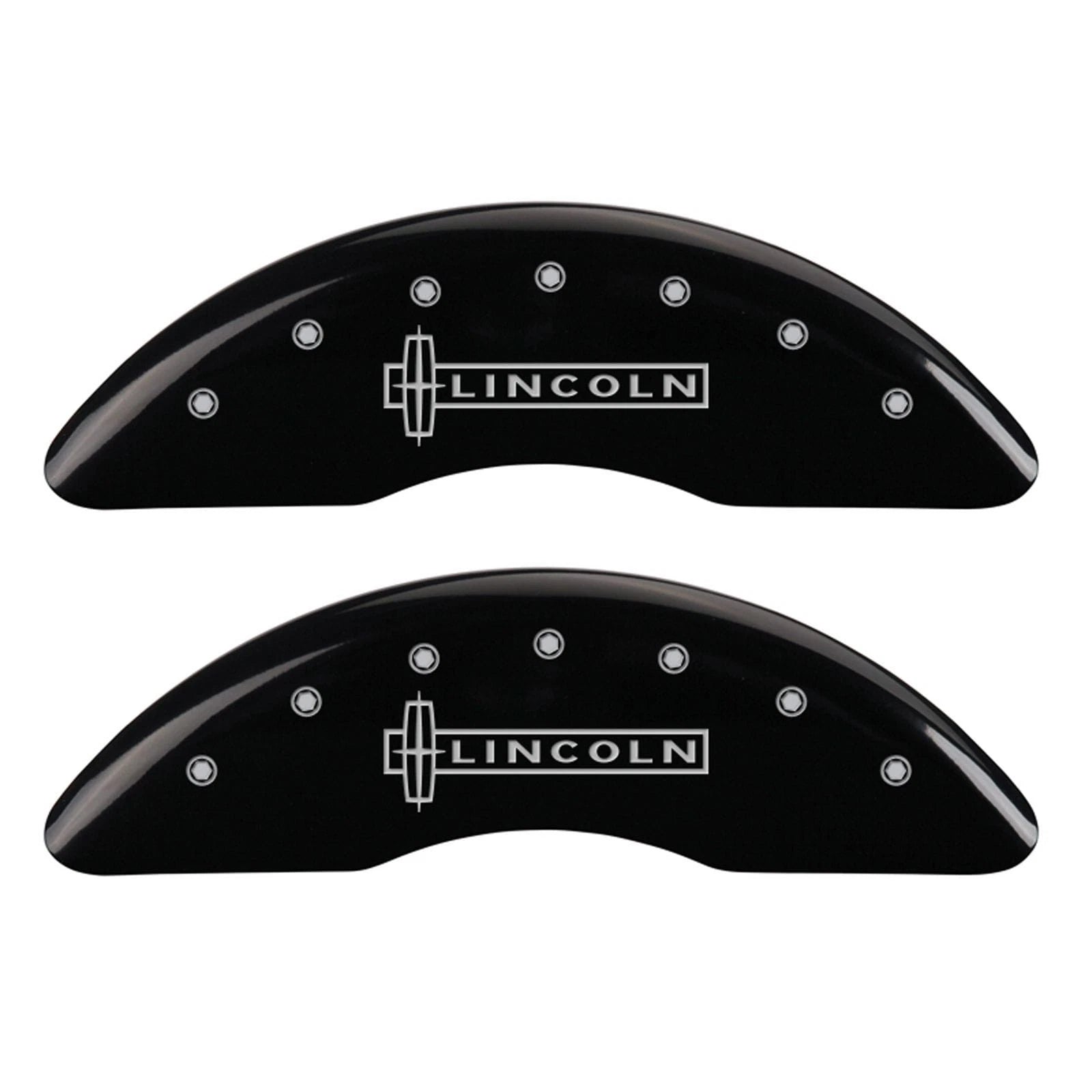 Caliper Covers Black Star for 2008-2009 Lincoln Navigator by MGP