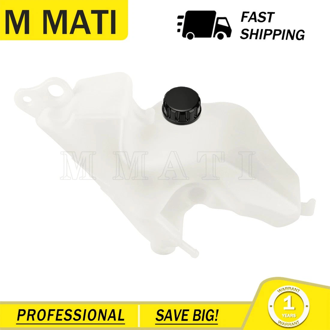 Coolant Reservoir Overflow Tank & Cap for Kawasaki ER-6n ER6N (2009–2011)