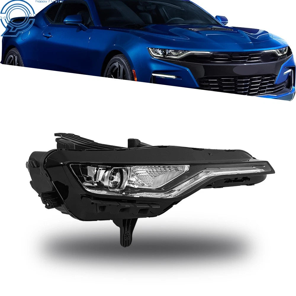 LED Headlight for Chevy Camaro (2019–2024) Black Right Passenger Side
