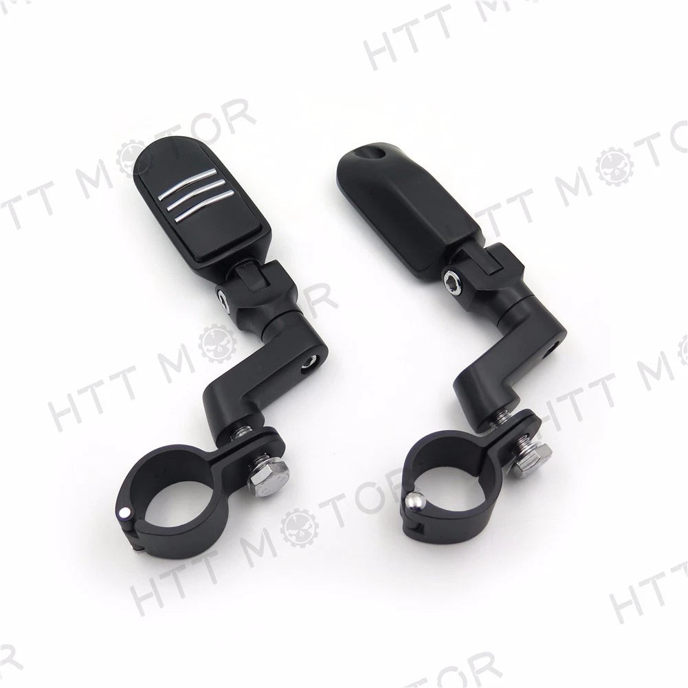 1.5" Flame Foot Peg Clamps for Yamaha Roadstar XV1700 (2001–2007)