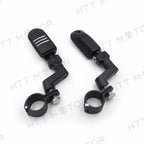 1.5" Flame Foot Peg Clamps for Yamaha Roadstar XV1700 (2001–2007)