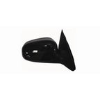 Replacement Black Gloss Passenger Side Power Door Mirror w/o Heated Glass