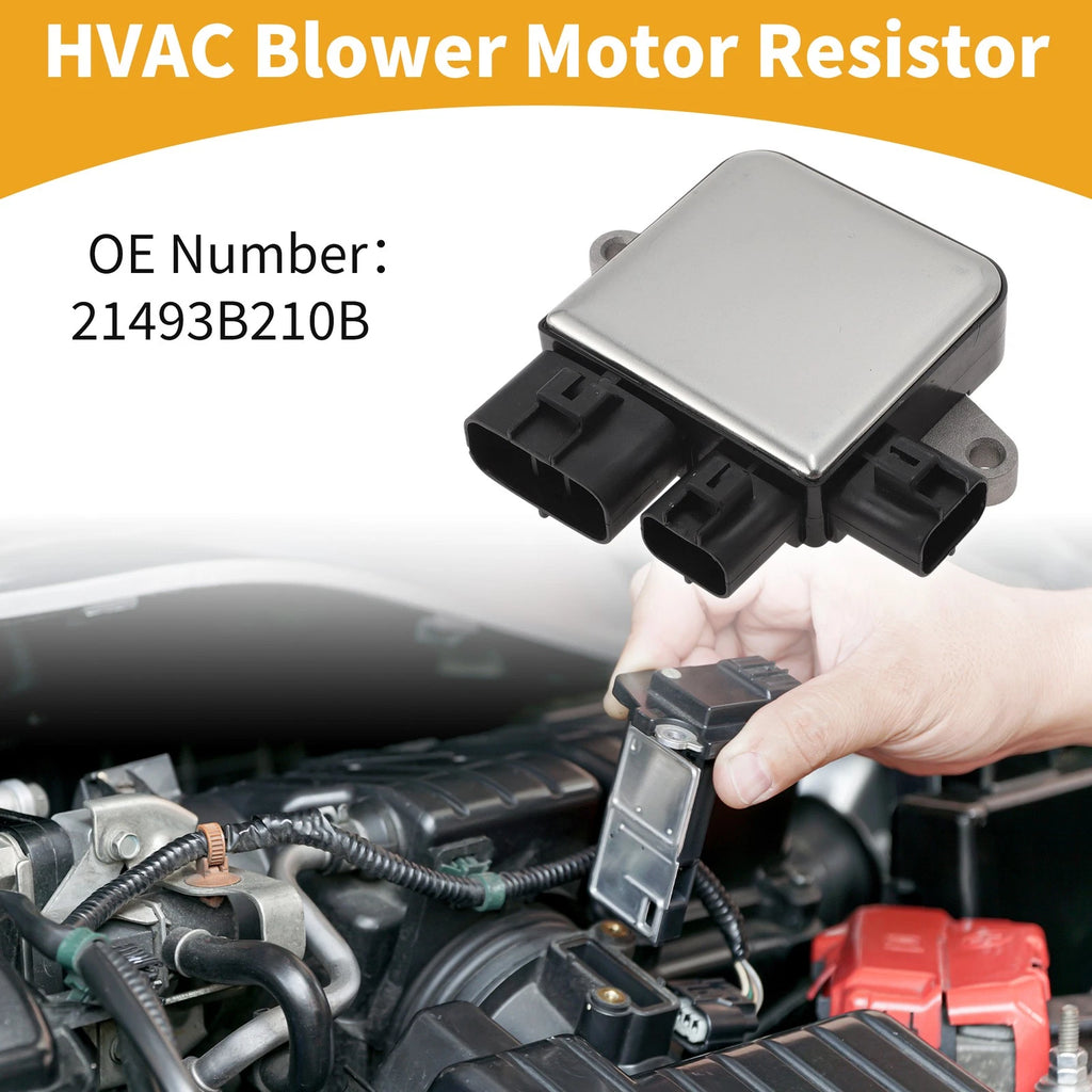 HVAC Blower Motor Resistor No. 21493B210B for Nissan Qashqai (2017–2023)