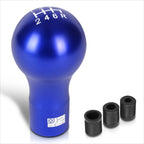 J2 Spherical Teardrop Aluminum 6-Speed Manual Shift Knob for Universal (2000–2023)