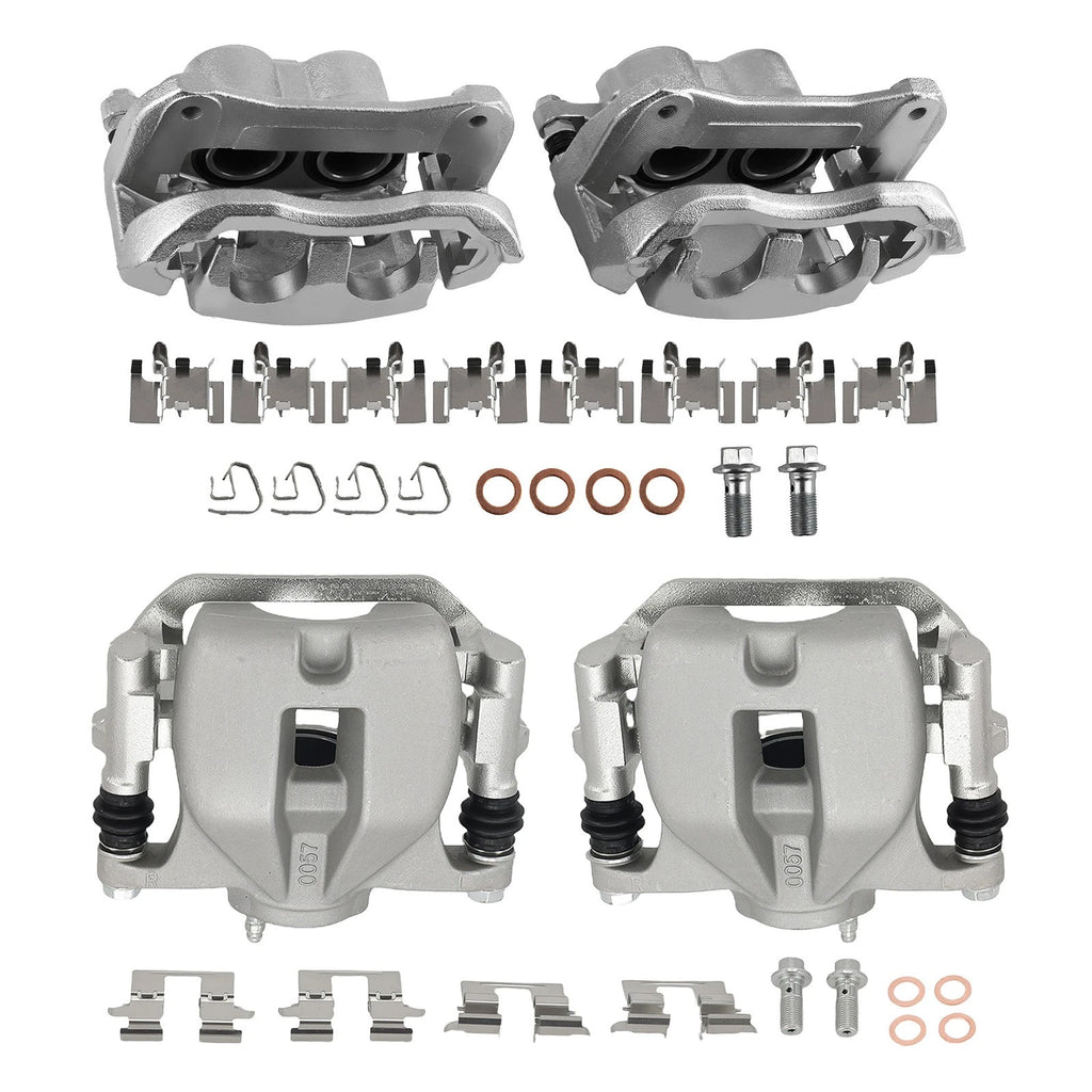 Set of 4 Brake Calipers for Toyota Highlander (2010–2013) 19-P3350 19-B6274