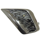 Front Driver Lower Bumper Grille Replacement for Black Painted Polypropylene