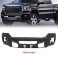 Black Steel Front Bumper for GMC Sierra 2500 3500 HD (2015–2019)