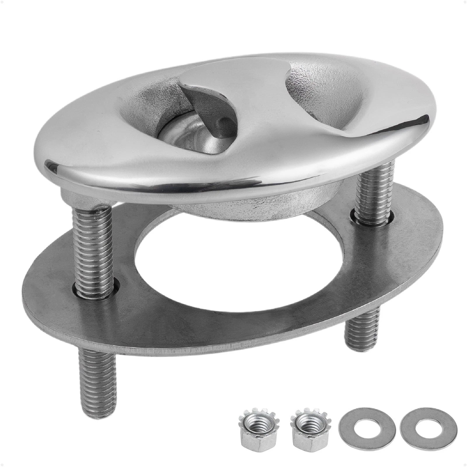 Heavy-Duty Ski Tow Hook for FO4799 (316 Stainless Steel)