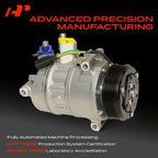 A/C Compressor with Clutch for Volkswagen Passat (2018-2022)