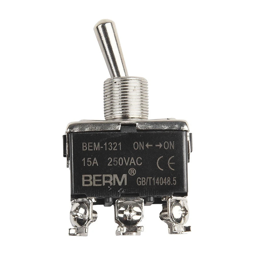 2X 12V 20A 6 Pin Metal Toggle Switch for Universal Applications