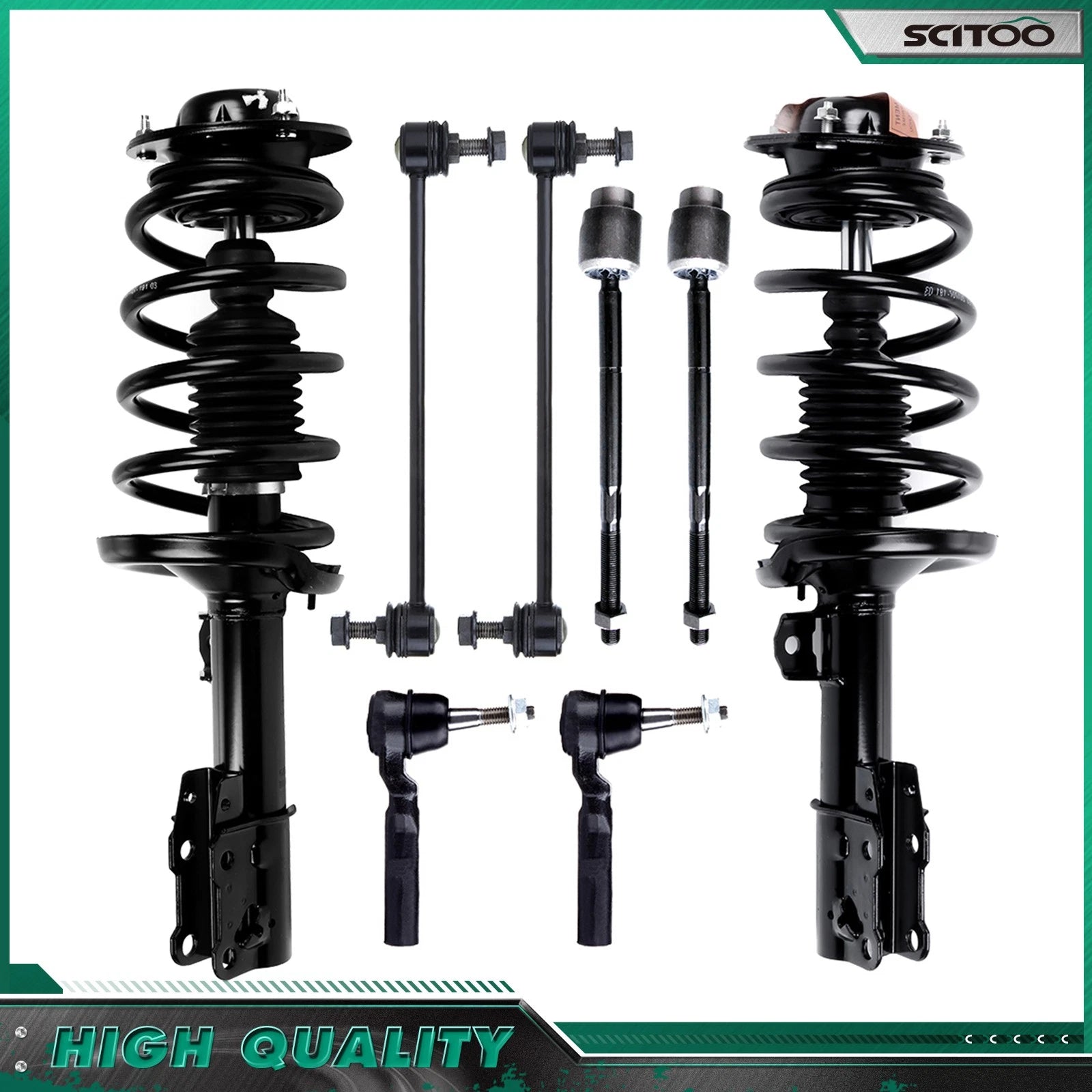 Front Strut Sway Bar Link Tie Rod for Chevrolet Malibu Pontiac G6 (2004–2012)