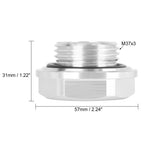 Aluminum Alloy Oil Filler Cover for Toyota 