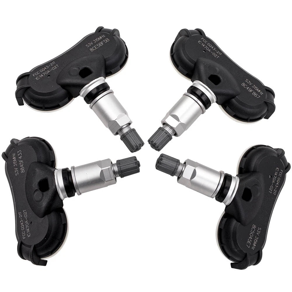 Set of 4 Tire Pressure Monitor Sensors for Acura TL (2006–2008)