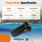 Pool Pump Motor for Swimming Pool (230V)