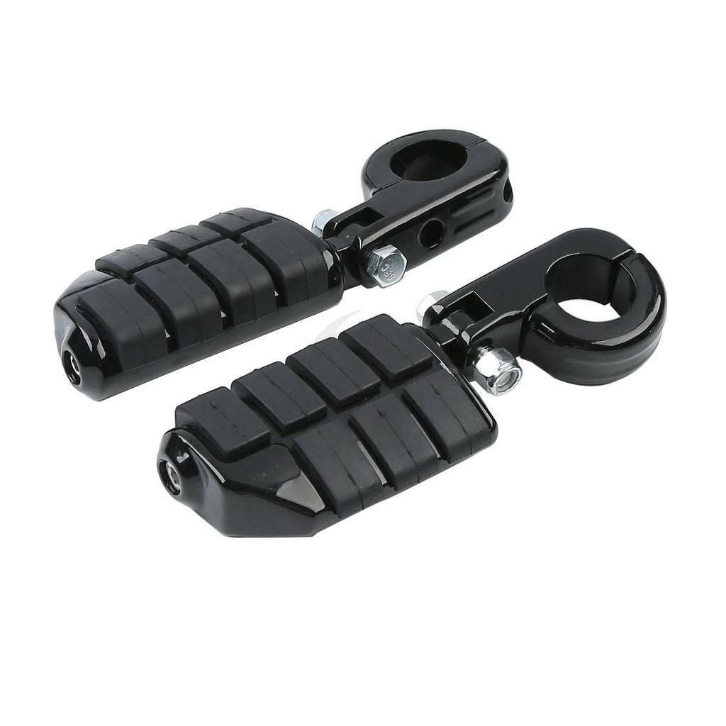 1 1/4" Highway Engine Guard Foot Pegs for Harley Sportster Touring