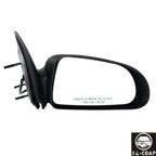 Right Passenger Side Mirror for Dodge Durango (VAQ2 CH1321241 55077398AI)