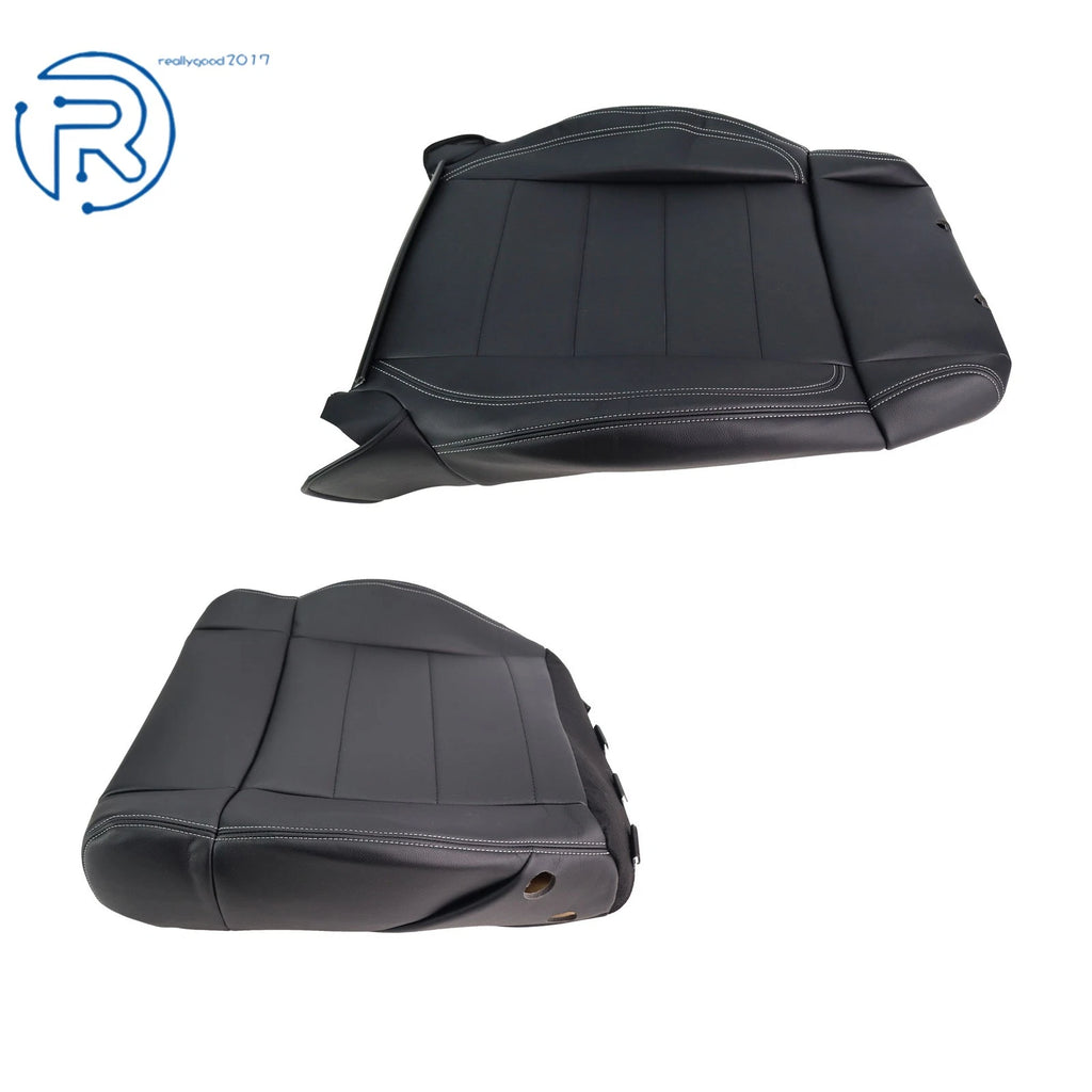 Set of 2 Front Seat Covers for Jeep Wrangler (2007-2012) - Black