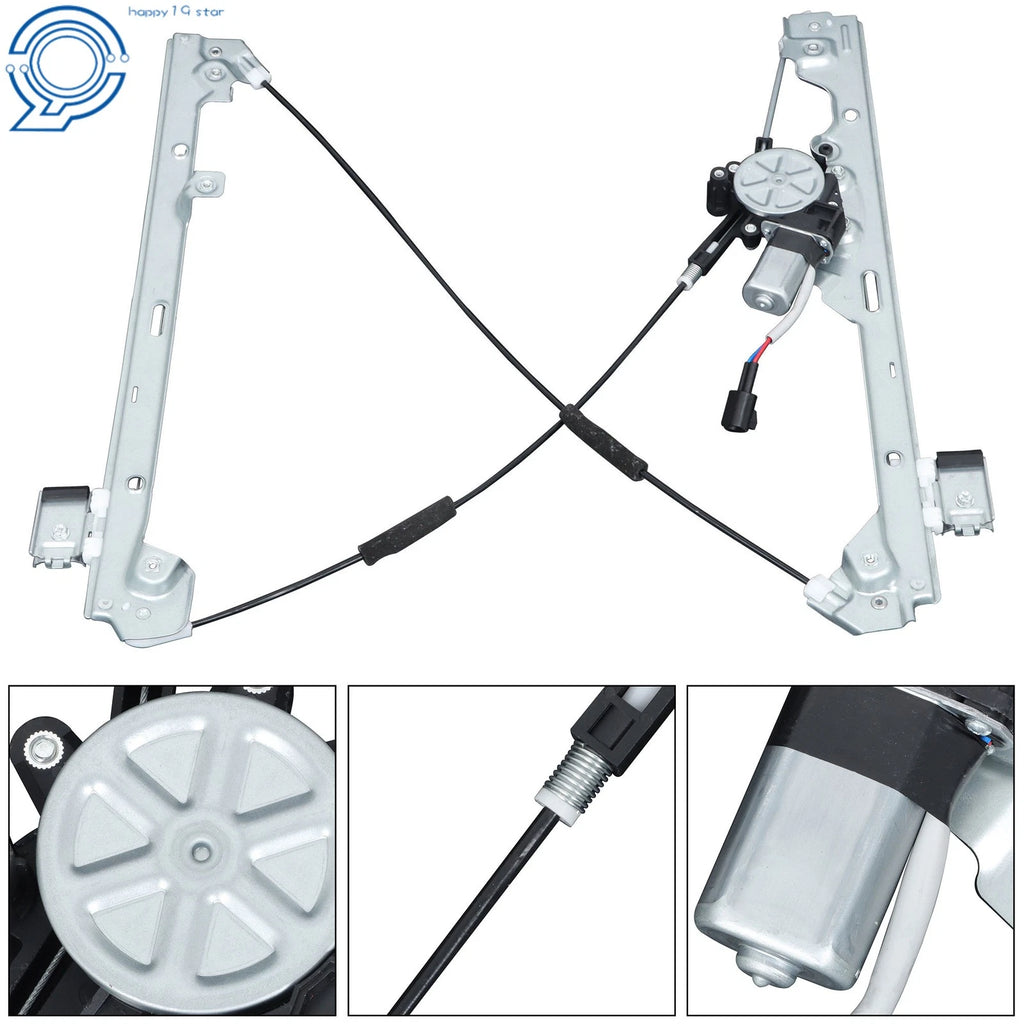 Front LH Power Window Regulator for Chevy Silverado 1500 2500 (1999–2007)