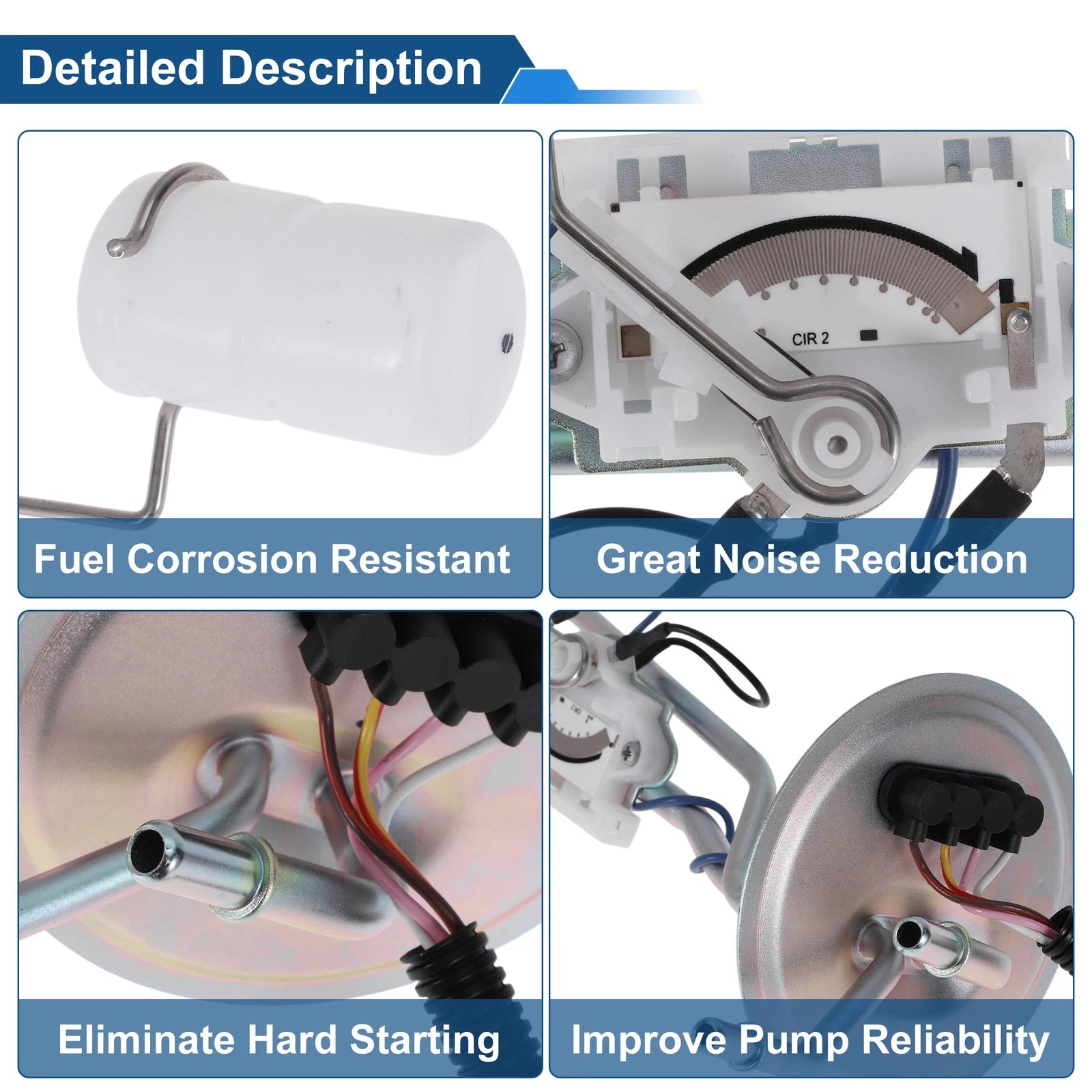 Fuel Level Sending Unit Module for Ford F-250 F-350 7.3L (1994–1997) No.FMSU14DEP