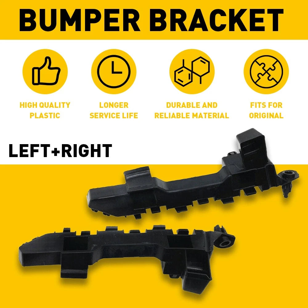 Set of 2 Front Bumper Brackets for Honda Accord Sedan (2018–2021)