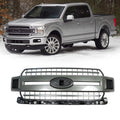 Front Upper Bumper Grille for Ford F-150 XLT (2018–2020) JL3Z-8200-FCPTM