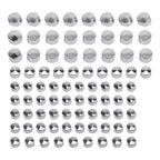 83pcs Chrome Engine Bolt Cover Caps Kit for Harley Twin Cam (1999–2017)
