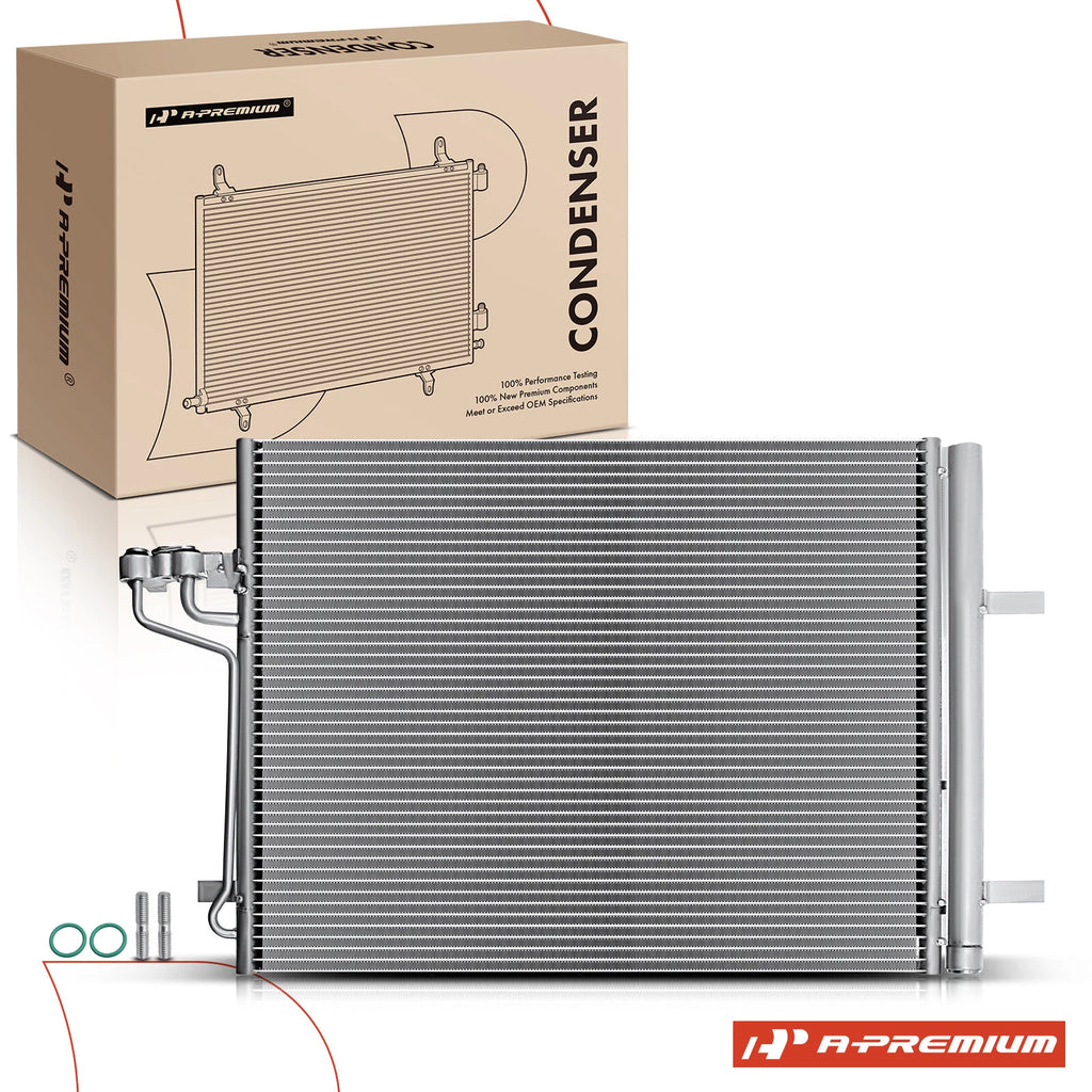 A/C Condenser with Bracket & Receiver Drier for Ford Focus ST (2013–2015)