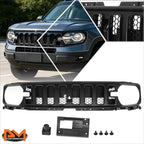 Honeycomb Mesh Front Bumper Grille Cover for Ford Bronco Sport (2021–2025)