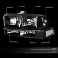 Headlight Bumper Lamp Set for C10 Pickup Blazer (1998–2004)