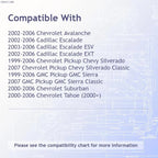 Replacement Rear Left/Right Door Weatherstrip for Universal Fit (See Chart)