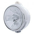 Headlight Crystal Clear Lens Replacement for Chrome Guide 682-C H4 (H4)