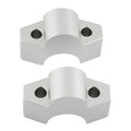 Handlebar Riser Clamp Mount Adapter Silver for Honda ADV 150 160 (2017-2023)