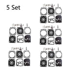 Set of 5 Carburetor Kits for Husqvarna 113LD, 123C & Stihl 020, 020T, MS191