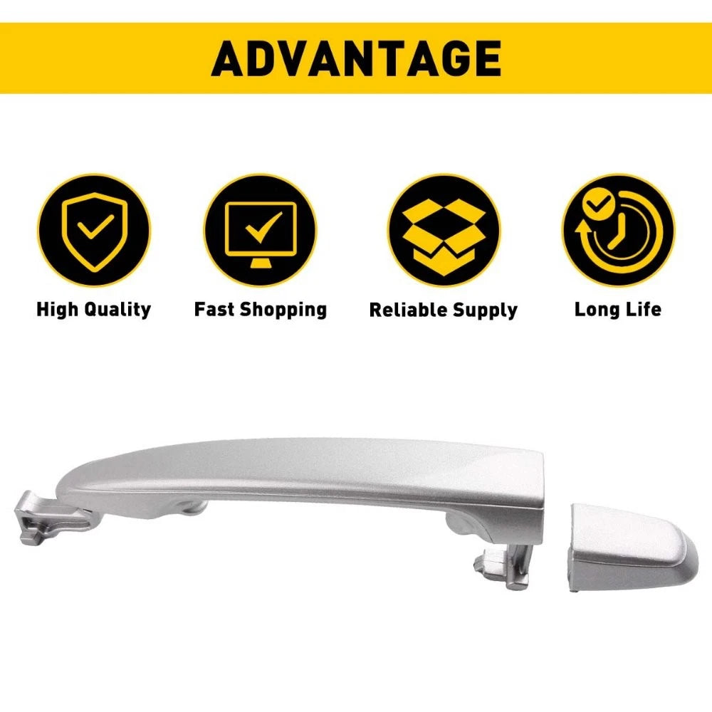 Outside Door Handle for Toyota Sienna (2004–2010) 1D7 Silver Shadow Pearl