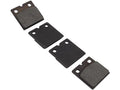 Rear Brake Pad Set for Jaguar F-Type R (2021) HK681TT QB Semi-Metallic