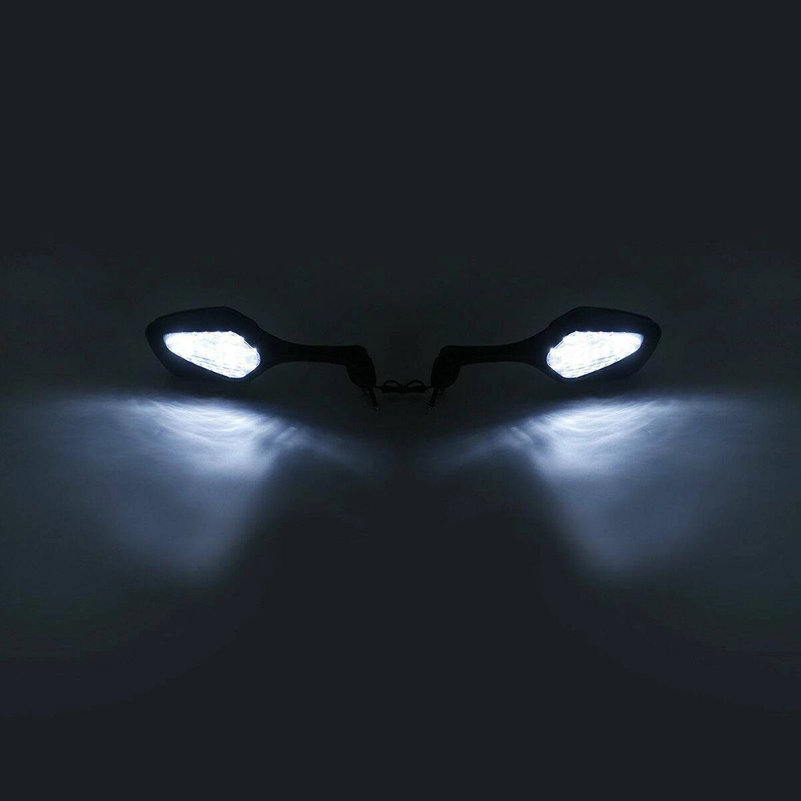 Rear View Mirrors with LED Turn Signal Light for Honda CBR1000RR (2008–2016)