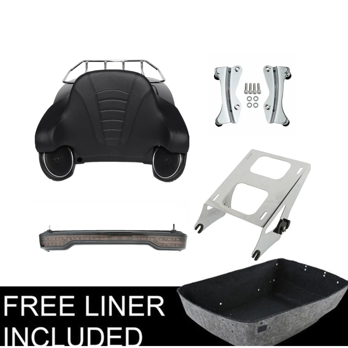 LED Tail Light Speakers for Harley Electra Glide (2014–Present)