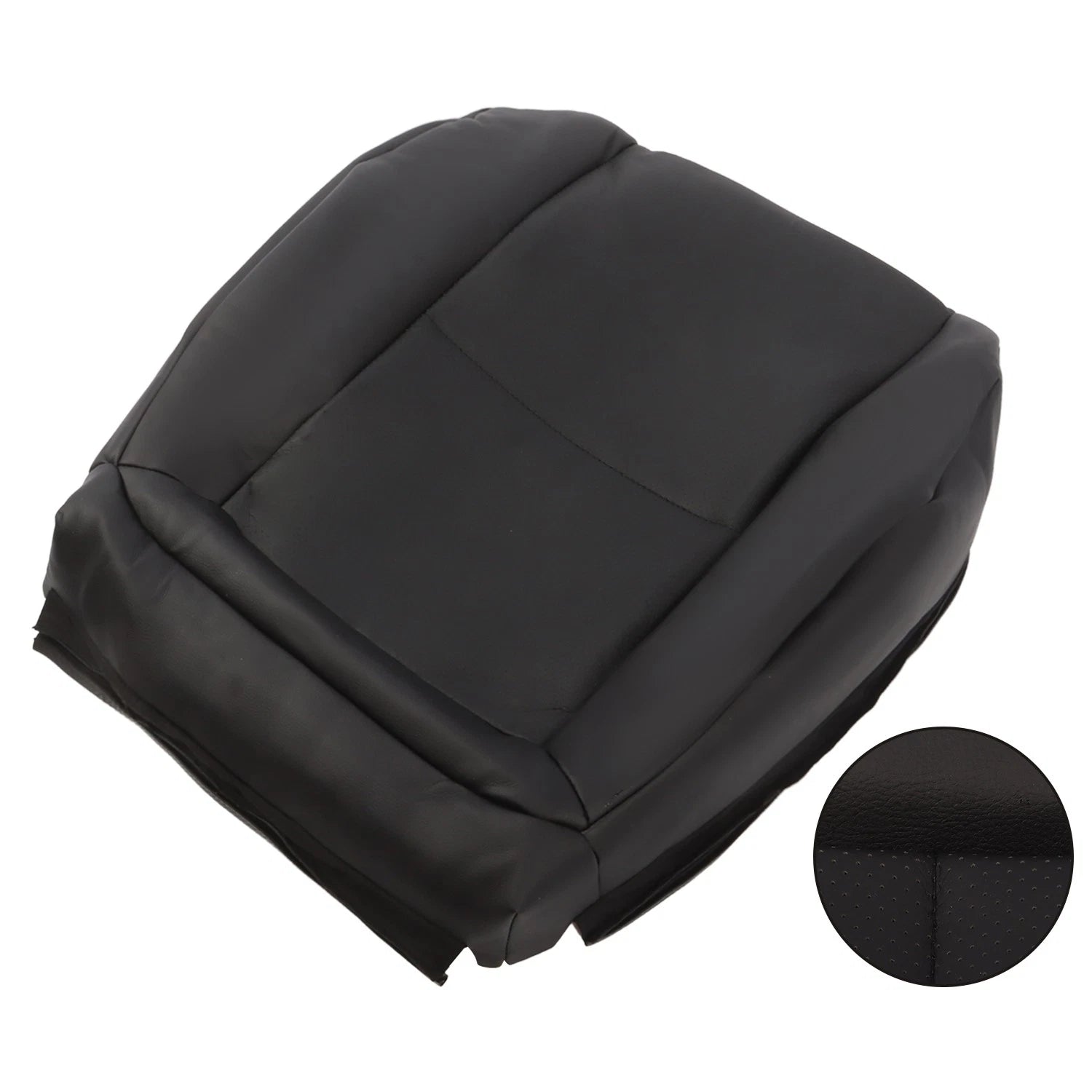 Leather Seat Cover for Mercedes Benz GLK 250 350 (2008–2015) - Black