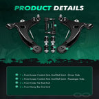 Front Lower Control Arm for Buick Regal (1997–2004) & Pontiac Grand Prix (2004–2008)