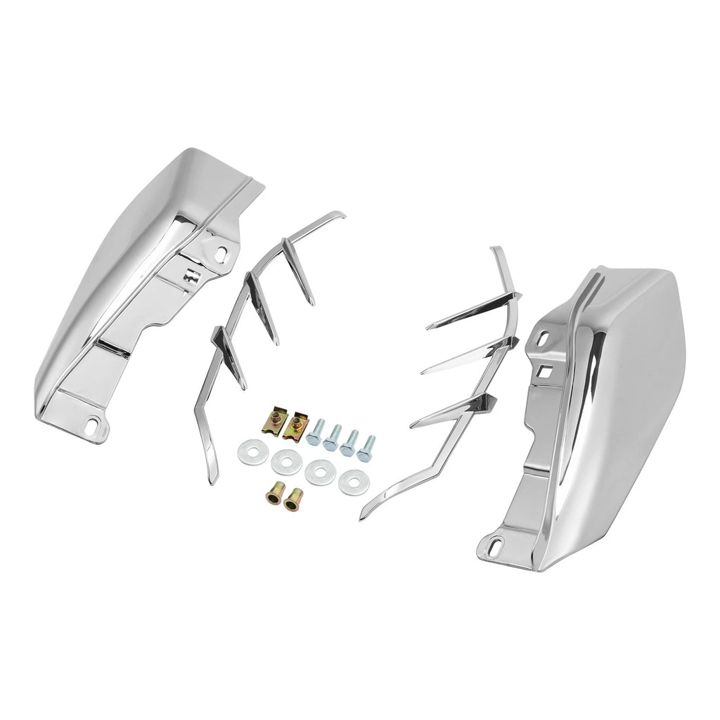 Chrome Mid-Frame Air Deflector Trim for Harley Touring (2009–2023)