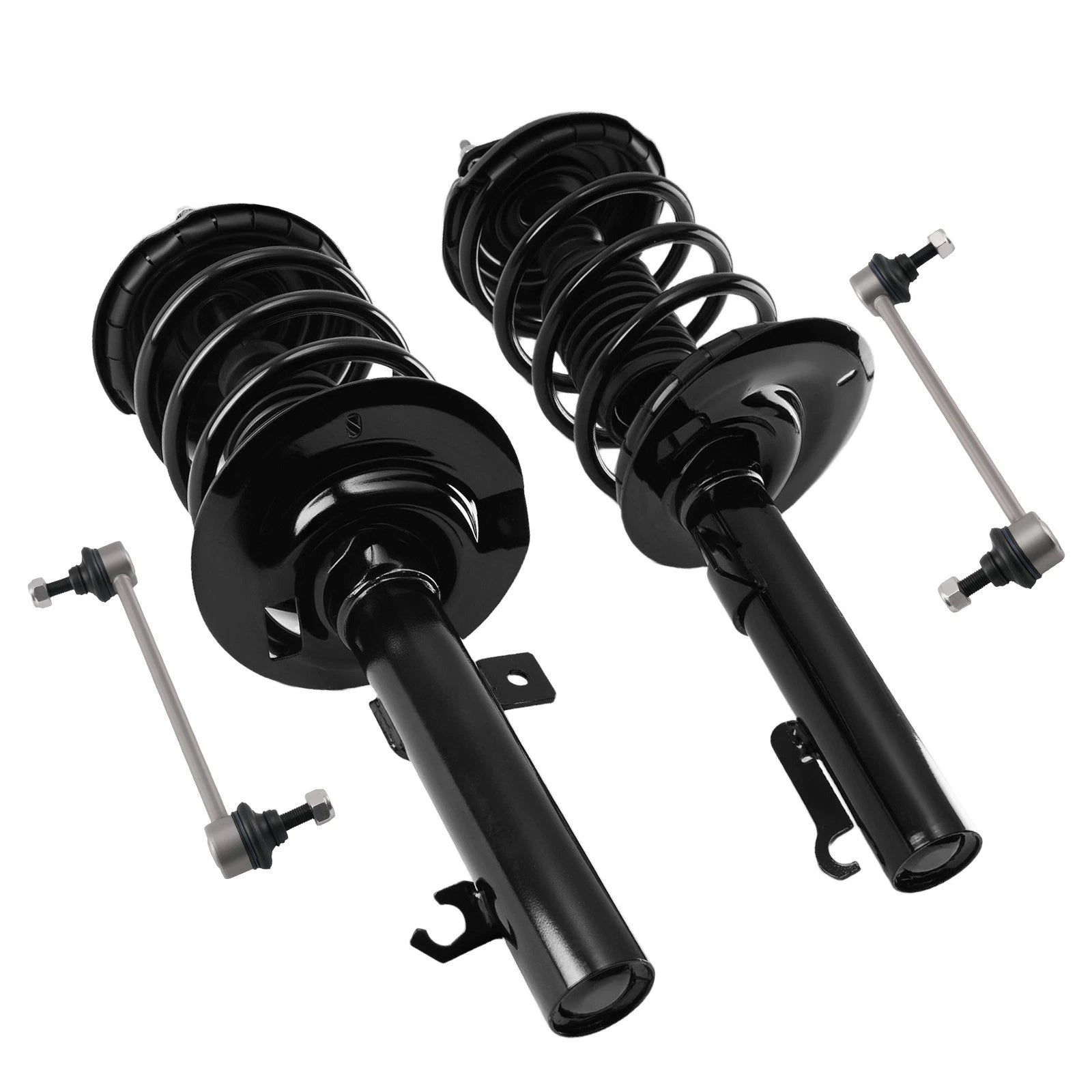 Front Complete Struts & Sway Bar End Links for Ford Focus (2006–2007) 172258