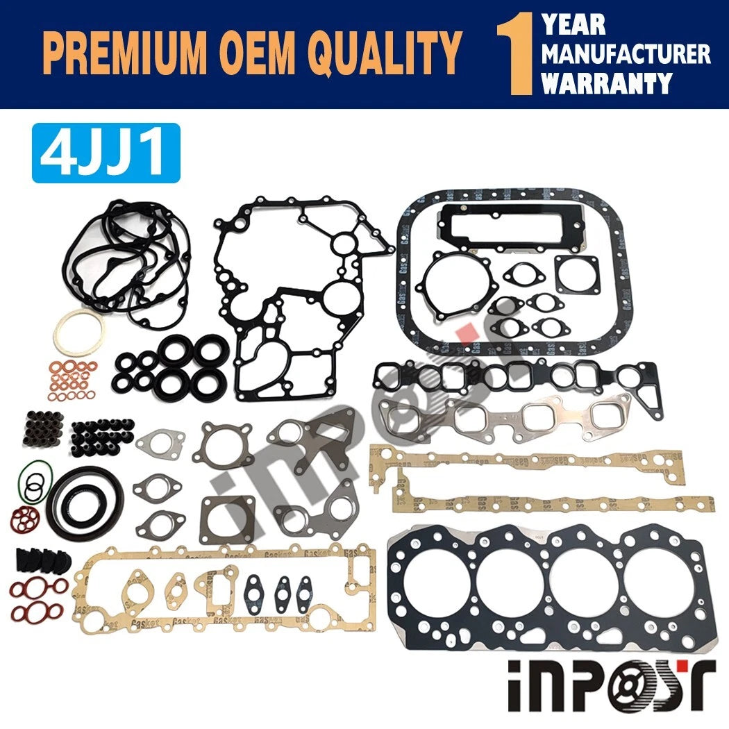 Full Gasket Set for Isuzu NPR NQR ELF Truck 3.0 (4JJ1 4JJ1-TC)