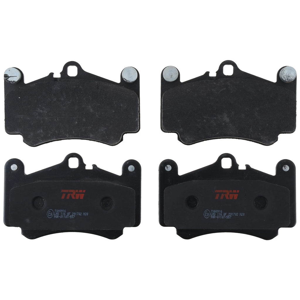 Set of 4 Disc Brake Pads for Porsche 911 (2001–2012)