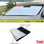 Front Windshield Sunshade Privacy Thick for Volkswagen Passat (2013–2019)