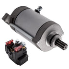 Starter Motor & Relay Solenoid for Yamaha Kodiak 400 (2000–2006)